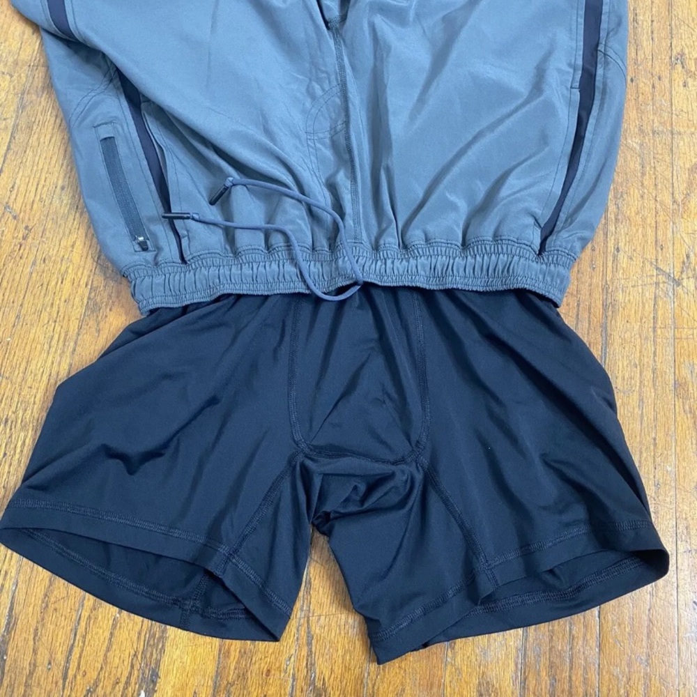 Fourlaps Advance Lined Shorts 9" Men’s Size M Gray EUC. - Picture 7 of 12